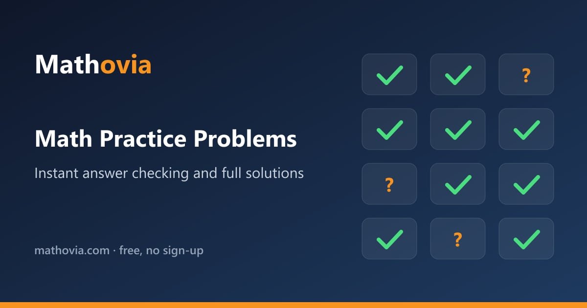 End Behavior Practice Problems With Answers | Mathovia
